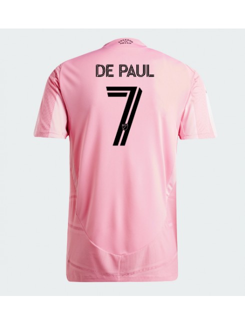 Inter Miami Rodrigo De Paul #7 Replika Hemmakläder 2026-27 Kortärmad Inter Miami Rodrigo De Paul #7 Replika Hemmakläder 2026-27 Kortärmad